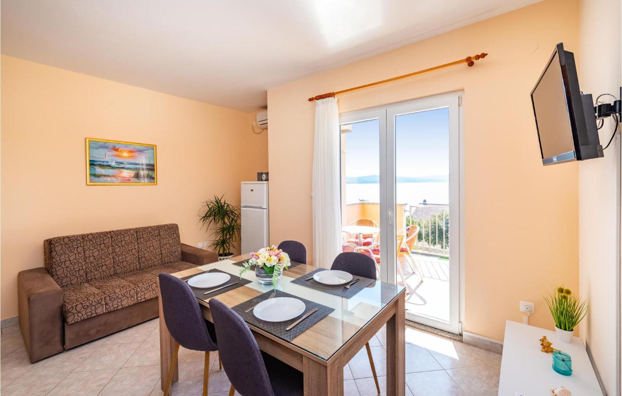 Cozy Apartment In Posedarje With House Sea View Exterior foto